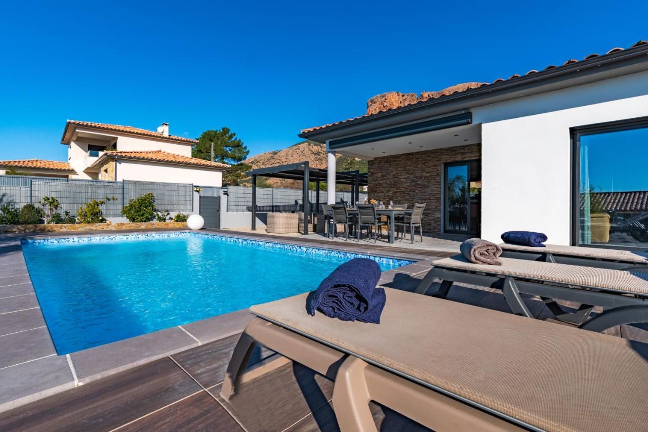 Afa Proche Ajaccio, Magnifique Villa Avec Piscine Privee 8 Personnes 외부 사진